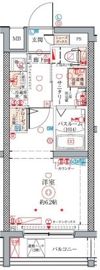 クレヴィスタ方南町Ⅱの間取り画像
