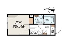 ホワイトキューブ若宮の間取り画像