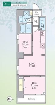 ロレーヌ東陽の間取り画像