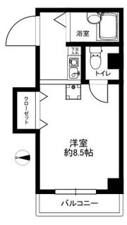 キャタデイマンション上野入谷の間取り画像