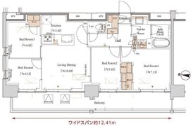 ブランシエスタ木場の間取り画像