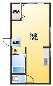 ミカーレMの間取り画像