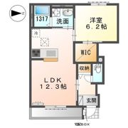 エスポワールミニオンⅢの間取り画像