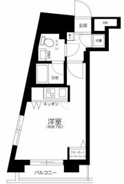 キャパシタス中野の間取り画像