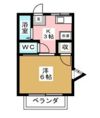 メゾンフジの間取り画像