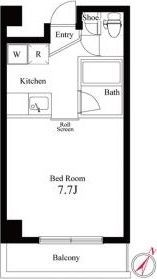 フェイバークレセントの間取り画像