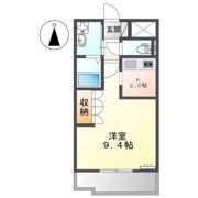 ベルクレスト．Kの間取り画像