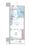 GENOVIA東神田greenveilの間取り画像