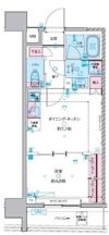 GENOVIA東神田greenveilの間取り画像