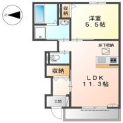 トゥルーハートの間取り画像