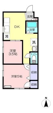 プアン・コンドハウス・ナカジマの間取り画像