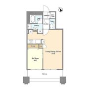 LaSante池田山の間取り画像