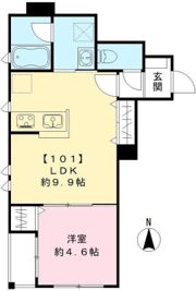 ベルナティオの間取り画像