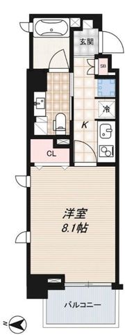 RIDGE新宿西落合の間取り画像