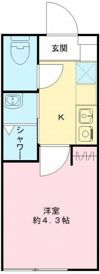 THE ROOM’S 中野本町の間取り画像