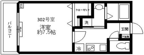 フォセット西巣鴨の間取り画像
