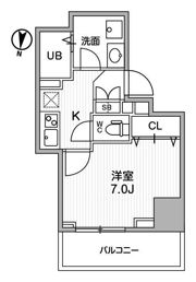 テラス森下の間取り画像