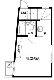 フラット大久保Dの間取り画像