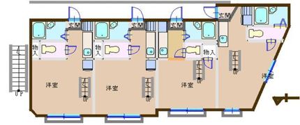 ベリーハウスの間取り画像