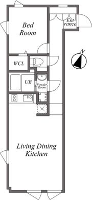 ユーレジデンス音羽の間取り画像