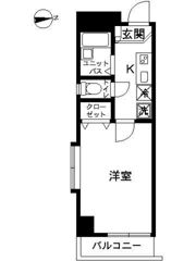 スカイコート両国第3の間取り画像