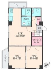 エルヴェ内堀の間取り画像