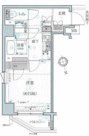 ミライズ早稲田レジデンスの間取り画像