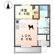 ヴェルドールAの間取り画像