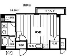自由が丘アルジャンポルトの間取り画像
