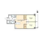 コスモリード武蔵中原の間取り画像