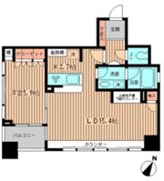 メゾンド日本橋三越前の間取り画像