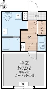 ラシクラス西落合の間取り画像