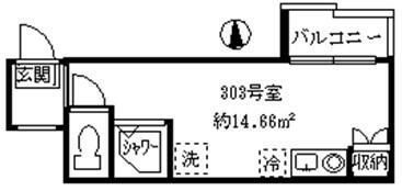 ソフィア鷺宮Ⅱの間取り画像