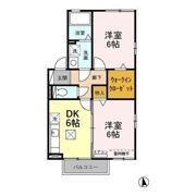 グランメール桜町 Aの間取り画像