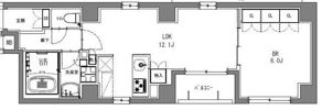 S－RESIDENCE日本橋馬喰町の間取り画像