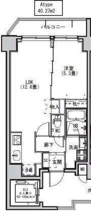 S－RESIDENCE両国avenueの間取り画像
