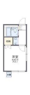 レオパレス白山第4の間取り画像