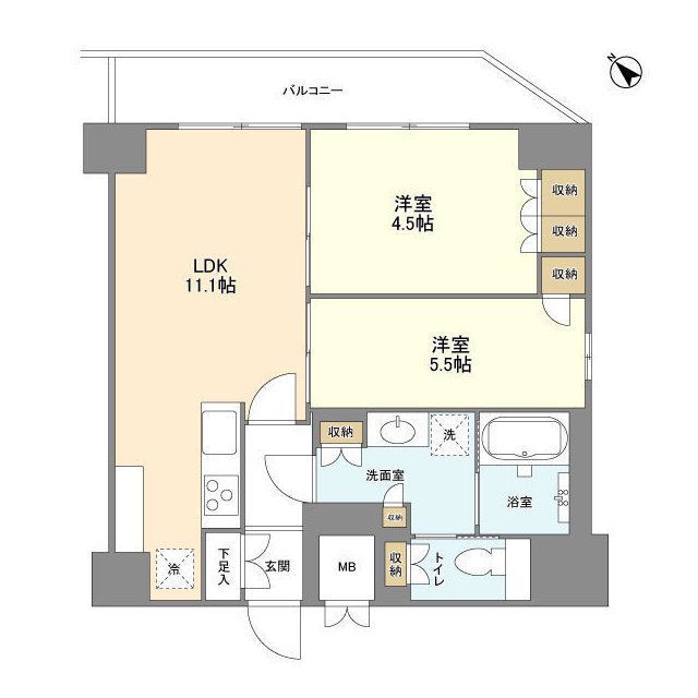 間取図