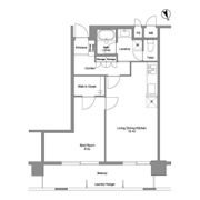 コンフォリア芝浦Ⅱの間取り画像