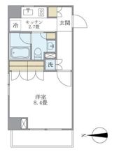 Brillia ist 白金高輪の間取り画像