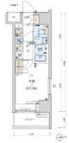 GENOVIA東日本橋駅前green veilの間取り画像