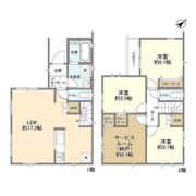 Kolet見沼南中丸#02の間取り画像