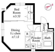 ジュネス蒲田の間取り画像