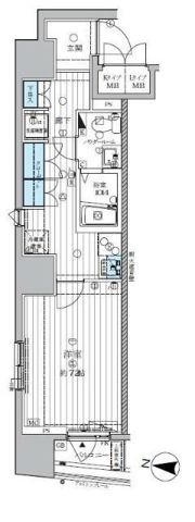 ランドステージ両国の間取り画像