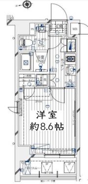 レガリス大島の間取り画像