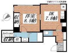 メゾン・ド・ヴィレ日本橋茅場町の間取り画像