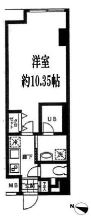 バレーヌ大森山王の間取り画像