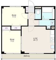 リライアブルパレスⅠの間取り画像