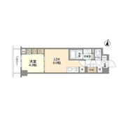 ザ・パークハビオ柿の木坂の間取り画像