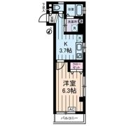 グランドール北上野の間取り画像